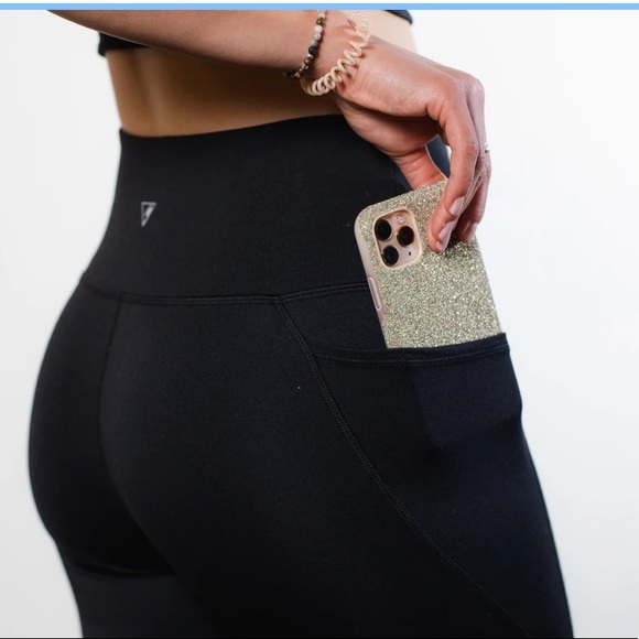 Seaav Athletic Leggings mesh panels sz S ♻️ - Picture 2 of 6